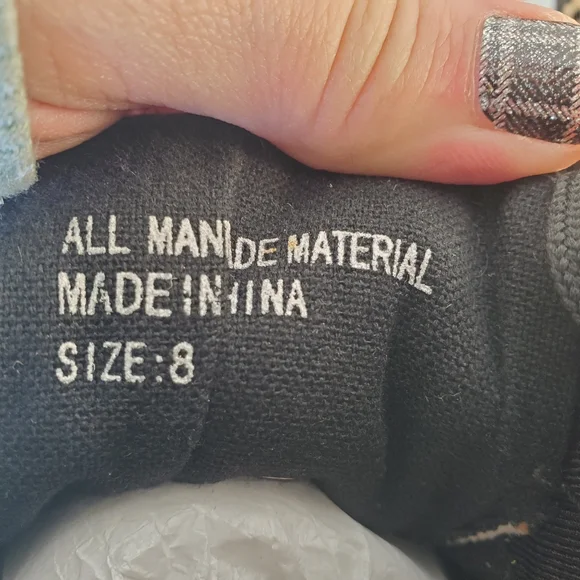 RESTRICTED Leopard Print Sneakers, sz 8 - Picture 9 of 9